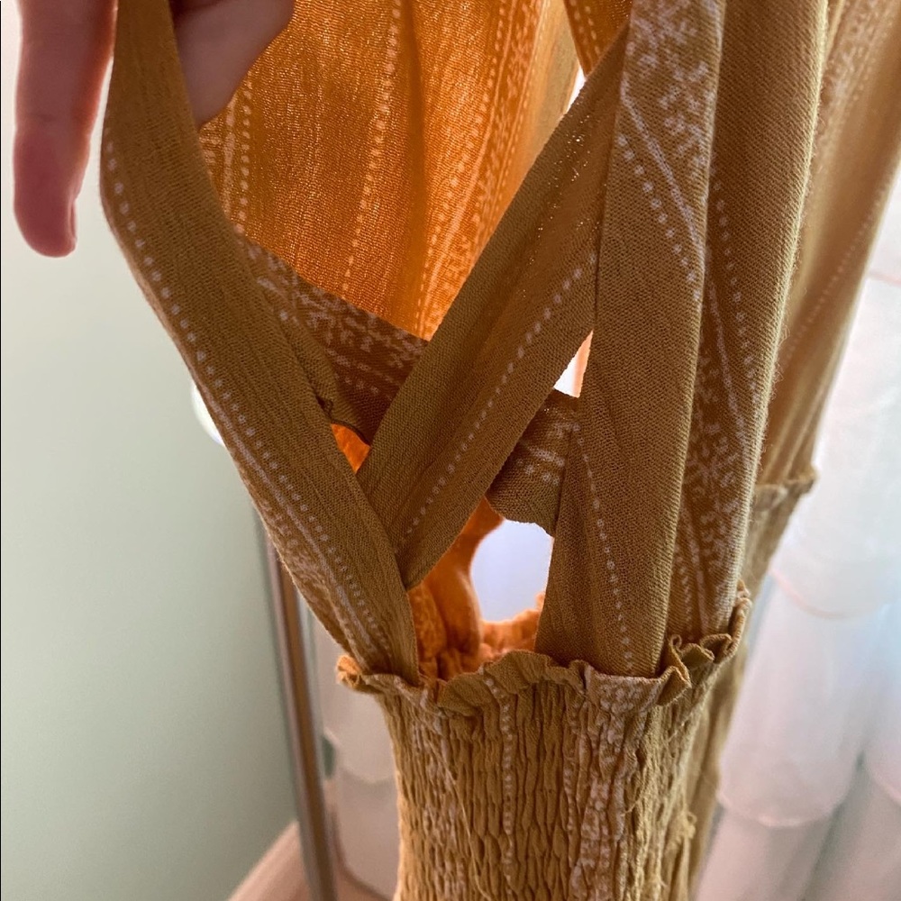 island gypsy yellow jumpsuit